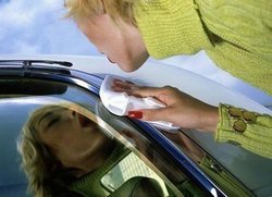 Женщина за рулем