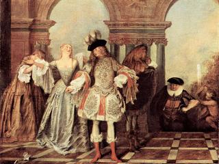 История моды Эпоха регенства (1715-1730)