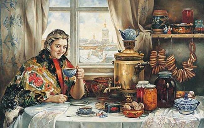 Откуда чай в России